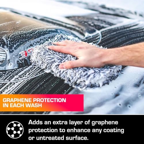 Ethos Cleanse - Graphene Ceramic Coating Infused Car Wash Soap Ultra Slick, High Suds For Foam Gun, Foam Cannon, Detailing Bucket (16oz) - size: 16 Fl Oz (Pack of 1)