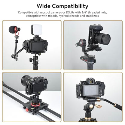 UTEBIT Camera L Bracket, with 1/4'' Screw Hole & Quick Release Plate