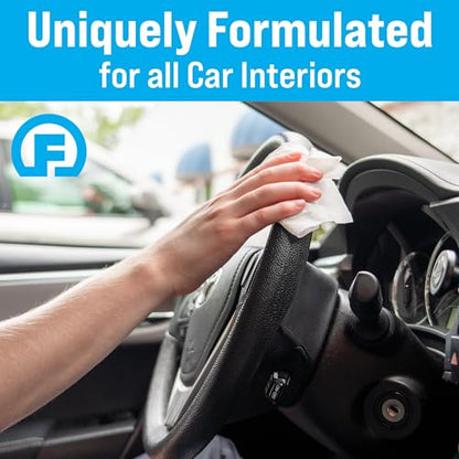 Fortress Car Interior Cleaner Wipes (25 ct.) Travel Size - style: No Microfiber Cloth