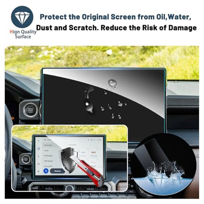 Ruiya Matte Screen Protector for Toyota Tacoma 14" Display Touchscreen Matte Tempered Glass Compatible with 2024 2025 2026 Toyota Tacoma Accessories - color: 2024+ Toyota Tacoma 14" Matte Tempered