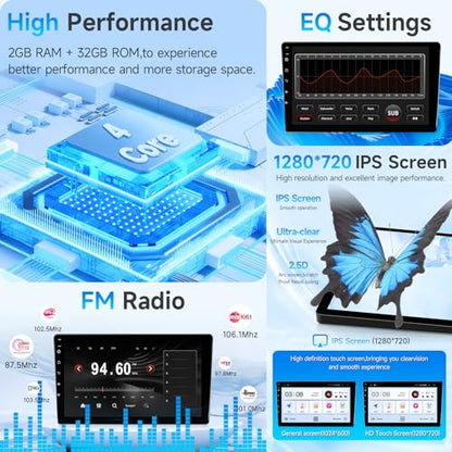 Leadfan Car Stereo for Toyota Prius 2010 2011 2012 2013 2014 2015 Radio - style: F:With Directly Below J.B.L