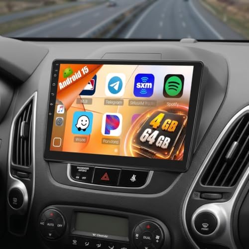Inefala 4+64G Radio for Hyundai Tucson IX35 2010-2015 Carplay Stereo - size: 4+64G