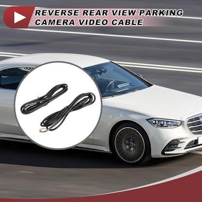 for Monitor and Backup Reverse Rear View Parking Camera Video Cable Extension Backup Camera 5Pin Female Video Cable 1.2m/3.94ft Black Plastic,Metal - size: 1.2m/3.94ft, style: 5Pin