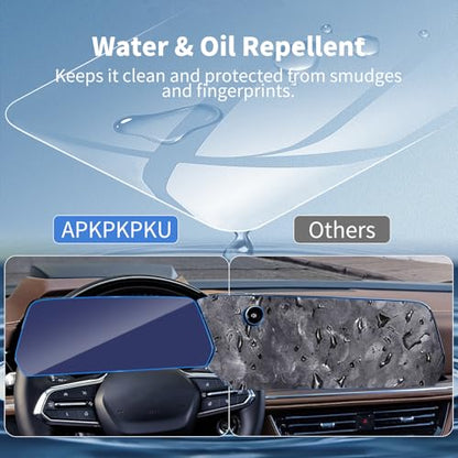 for Chevy 2026 Tahoe/Suburban LT 17.7"+11" Screen Protector Tempered Film - color: for 25-26 Tahoe/Suburban 17.7+11 Blue