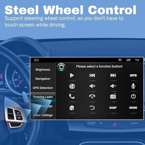 9 Inch Car Stereo Radio for Ford Edge 2010-2015 Built-in WiFi/Bluetooth/GPS 2014 2013 2012 2011 IPS Touch Screen Car Audio Receiver w/carplay/w/Android Auto Backup Camera 2G+32G for High Trim