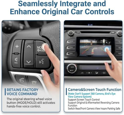 Wireless CarPlay Retrofit Kit Adapter for Toyota with Entune2.0 & Touch2