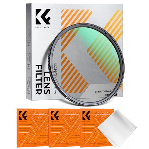 K&F CONCEPT 62mm Black Diffusion 1/4 & Circular Polarizing in-1 Filter - size: 62mm