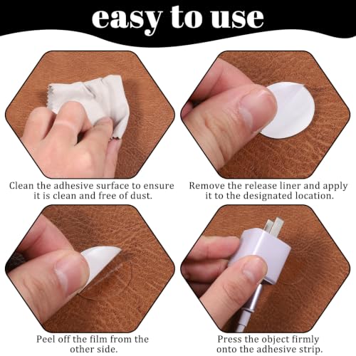 40 Pcs Double Sided Adhesive Pads 2"/50mm Round Heavy Duty Mounting Tape Clear Removable Dots for Car Phone Mounts Dashboard Dash Cam Base Home Office