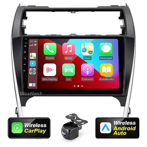 for Toyota Camry 2012 2013 2014 Radio Stereo Wireless Carplay Auto - color: 4GBRAM+64GBROM