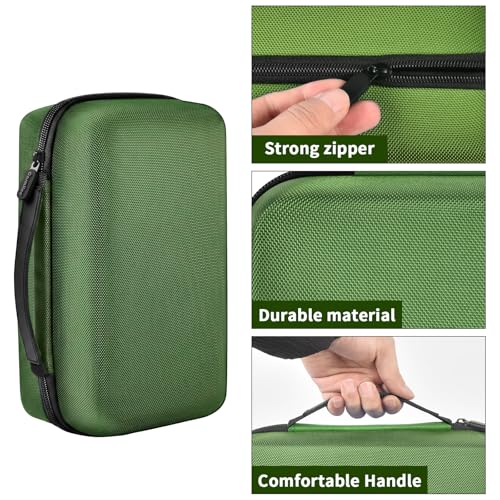 casmilee Hard Travel Case for Halo Bolt 58830 and 57720 - color: Army Green, style: Fit for Halo Bolt Air 58830