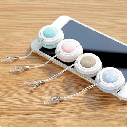 4Pack Screen and Eyeglass Brush Cleaner, Screen and Eye Glass Brush, Mobile Phone Screen Wipe for Eyeglasses Camera Lens Cleaning Brushes for Computer Laptop Phone Monitor
