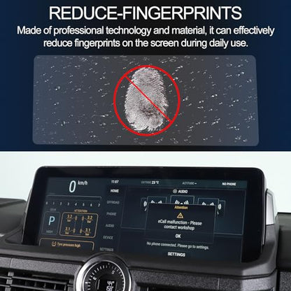 Car Navigation Screen Protective Film Compatible with Ineos Grenadier 2020-2024 Navigation Display Tempered Glass Screen Protector Touch Screen Protector Foils (13.23"x4.88")