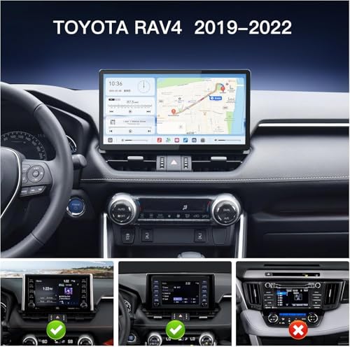 13.2" Android 13 Car Stereo for Toyota RAV4 2019-2022 Radio Upgrade