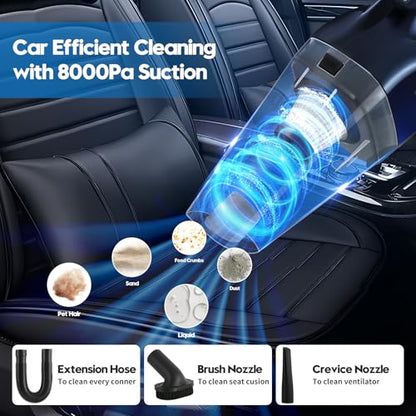 Qydipclin 38PcsB Car Detailing Kit, Car Detailing Brush Set, Car Wash Cleaning Kit, Car Detailing Brushes, Professional Car Care Kit for Interior Exterior Wheels, Blue - size: 38pcs-B