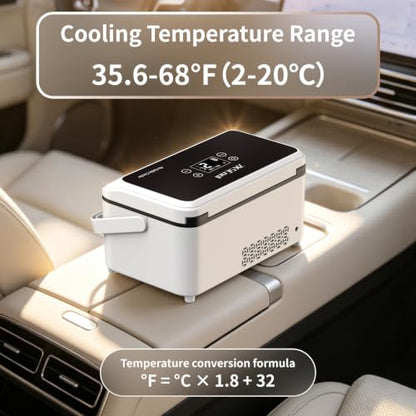 Insulin Cooler Travel Case,Insulin Refrigerator with 2pcs 13600mAh Rechargeable Battery Diabetic Box, 27fl oz,for Long Journey, FAA-Compliant (Black) - color: Black