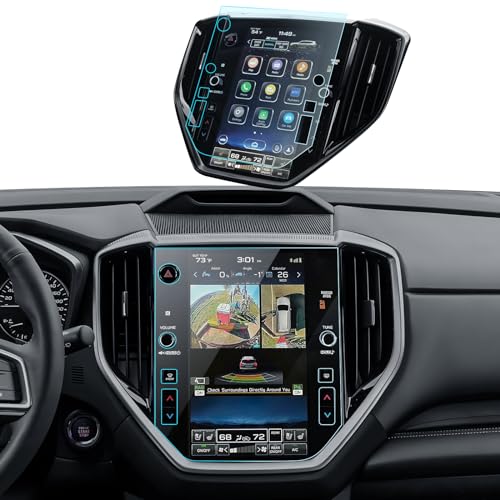 Ascent Screen Protector for 2023 2024 2025 2026 Subaru Ascent Center Control Touchscreen Car Navigation Protector Film Tempered Glass HD Clear Anti-Fingerprint 11.6''