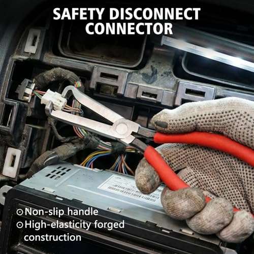 Dntorx 12 Pcs Automotive Electrical Disconnect Pliers kit