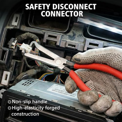 Dntorx 12 Pcs Automotive Electrical Disconnect Pliers kit