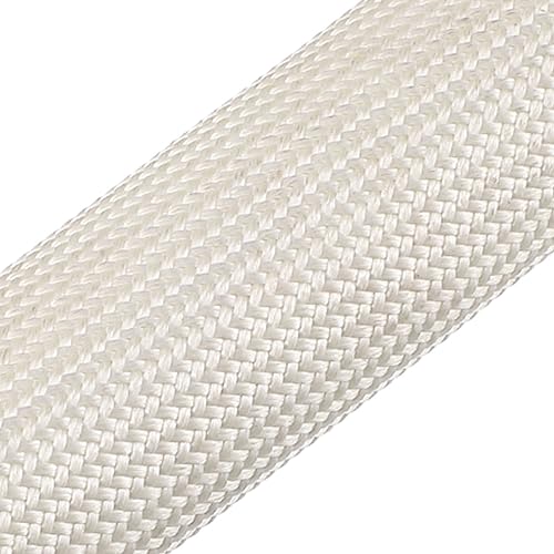 X AUTOHAUX 8 Pcs High Heat Shield Engine Spark Plug Wire Boots Protector Sleeve Cover with 16 Pcs Stainless Steel Wire Cable Ties Set for Car White - color: White