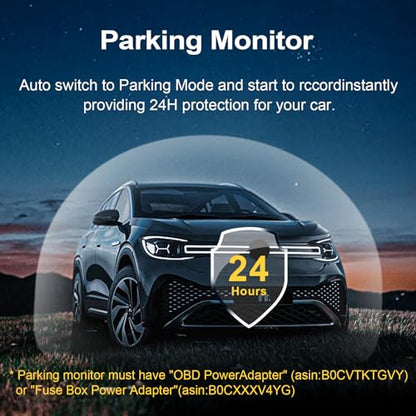 Front 4K Rear 1080P Dash Cam for F150 2013-2017 F250-F450 2015-2019(B) - style: Model B Front and Rear