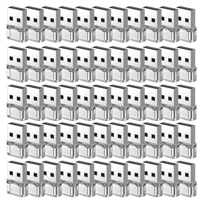 50 Packs USB A to USB Clear Adapter,USB C Female to A Male Charger Converter Compatible with Apple Watch Ultra iWatch 8 7,iPhone16 15 14 13 Pro Max Plus,iPad 9 10 Air 5 Mini 6,Car,Galaxy S23 - color: Clear, size: 50PCS