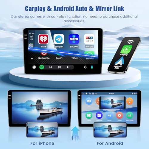 Android Car Radio for Mitsubishi Lancer 2008-2017 CarPlay Android Auto - style: 4-Core 4+64G