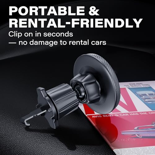 APPS2Car for MagSafe Car Mount for Air Vent [2 Pack] Magnetic Phone Holder - color: Magsafe 2-Pack
