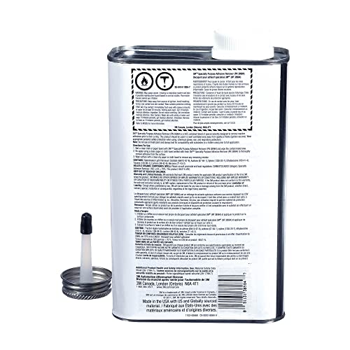 3M Specialty Adhesive Remover 38984, Transparent, Solvent Based, 1 Quart - size: 1 Count (Pack of 1), style: 3M Specialty Adhesive Remover