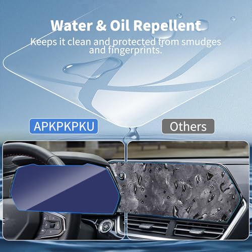 Tempered Glass Screen Protector 11" Nav + 8" Dash for 2026 Chevy Trax LT - color: for 25-26 Chevy Trax Set Blue