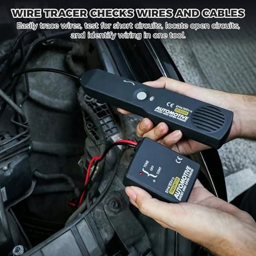 EM415Pro Automotive Wire Tracer Circuit Breaker Finder-Car Broken Wire Detector Tool,DC 6-42V Low-Voltage Auto Circuit Tester for Cars Truck Boat and Low Voltage DC Diagnostics