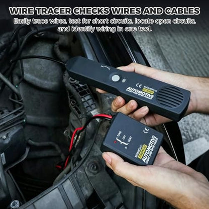 EM415Pro Automotive Wire Tracer Circuit Breaker Finder-Car Broken Wire Detector Tool,DC 6-42V Low-Voltage Auto Circuit Tester for Cars Truck Boat and Low Voltage DC Diagnostics