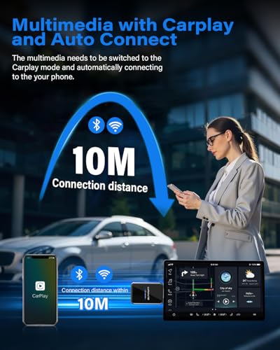 2026 Wireless Carplay & Android Auto Adapter 2-in-1 Plug & Play