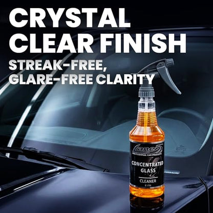 LANE'S Concentrated Auto Glass Cleaner for Cars | 16oz (Pack of 1) - size: 16 Fl Oz (Pack of 1)