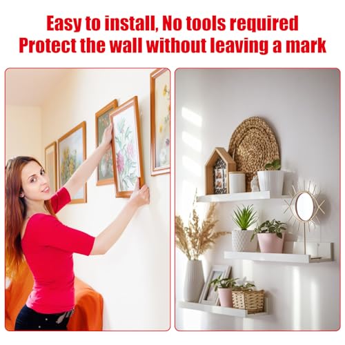 Double Sided Tape Heavy Duty, Waterproof Mounting Foam Tape, 16.5ft Length, 2.36in Width, High Temperature Resistant Adhesive Tape for Car, LED Strip Light, Office Decor, Uses VHB 5952 Raw Material - size: 2.36in x 16.5ft