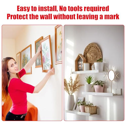 Double Sided Tape Heavy Duty, Waterproof Mounting Foam Tape, 16.5ft Length, 2.36in Width, High Temperature Resistant Adhesive Tape for Car, LED Strip Light, Office Decor, Uses VHB 5952 Raw Material - size: 2.36in x 16.5ft