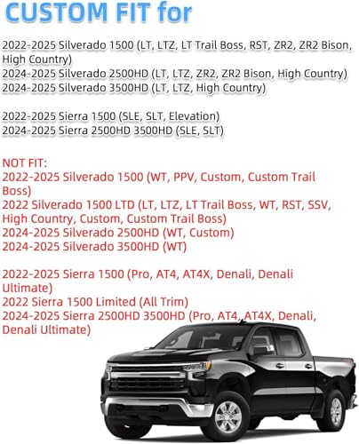 SKYLOTEC Magnetic Charger Phone Mount for 2022-2026 Chevy Silverado 1500 - color: Magnetic Wireless Charger, size: Silverado 2022-2025 (13.4 inch screen)
