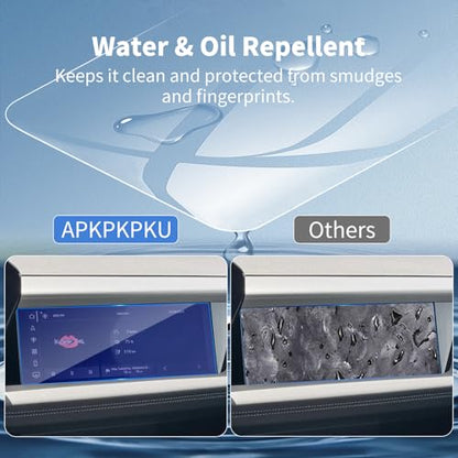for 2026+Audi SQ6/Q6 e-tron 10.9 Inch Passenger Screen Protector - color: For 25-26 Audi Q6/SQ6 Co-pilot 10.9 Blue