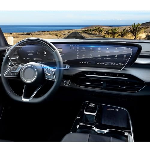 2025 2026 Enclave Screen Protector for Buick Enclave (Preferred/Sport Touring/Avenir) Ultrawide 30-inch Display, 9H Tempered Glass 2026 2025 Enclave Accessories Anti-Scratch&HD Transparent 30"