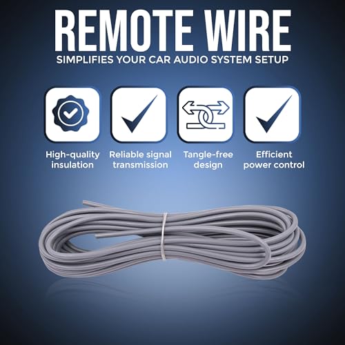 Elite Audio Entry Series Full Amplifier Install Kit - 2000W Max Power, 4-Gauge Power & Ground, Mini ANL Fuse & Holder, 17ft 2-Ch RCA Cable, 16-Gauge Speaker Wire (Model: EA-OB04G) - style: 2000W