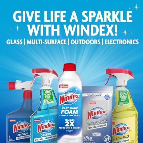 Windex Automotive Car Glass Cleaner Spray, 23 oz - size: 23 Fl Oz (Pack of 1)