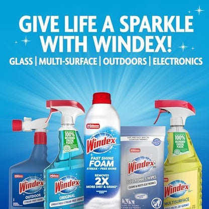 Windex Automotive Car Glass Cleaner Spray, 23 oz - size: 23 Fl Oz (Pack of 1)