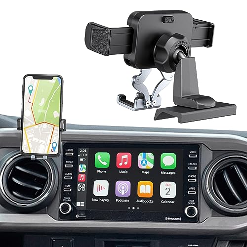 Adjustable Dashboard Metal Phone Mount Holder for 2016-2023 Toyota Tacoma - style: Universal Mount