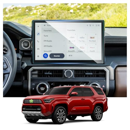 Ruiya Matte Screen Protector for Toyota Tacoma 14" Display Touchscreen Matte Tempered Glass Compatible with 2024 2025 2026 Toyota Tacoma Accessories - color: 2024+ Toyota Tacoma 14" Matte Tempered