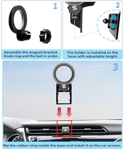 Magnetism Car Phone Holder for Toyota Camry 2018 2019 2020 Accessories - size: fit for 2018-2020 Toyota Camry