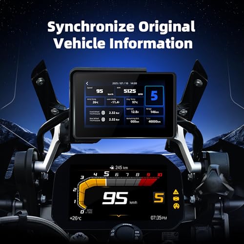 5" Wireless CarPlay Android Auto Navi, for BMW WonderWheel Screen