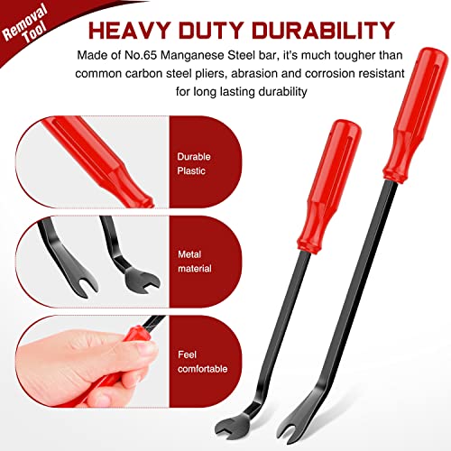 Nilight 3PCS Clip Pliers Set & Fastener Remover Auto Trim Removal Tool Kit - color: 3pcs Fastener Remover