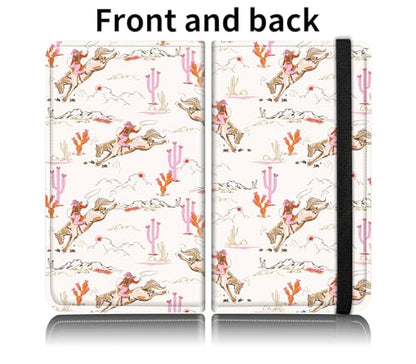 Car Registration and Insurance Card Holder, Vehicle License Documents Glove Box Compartment Organizer Wallet, ID Card Holder for Car Essentials Automobile, Cowgirl Wild West - color: Cowgirl Wild West