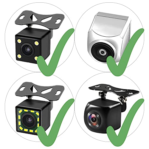 Car Rear Camera Mounting Bracket Kit - Universal Adjustable 4 Kits - color: Rear Camera Bracket(4 Kits)