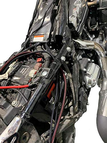Kustom Cycle Parts Aftermarket Saddlebag Amplifier and Speaker Wiring Kit. Universal fit for All Motorcycles. Plug and Play. Compatible with Harley Davidson. Made in the USA