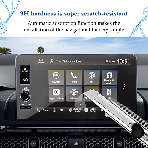 SKTU 9" Screen Protector for 2023-2026 Honda CRV(Hybrid)/2023-2026 Acura Integra Honda CRV 2026 2025 2024 Accessories [Tempered Glass, Ultra Clear] - color: 2023-2026 CR-V/Integra 9In Tempered